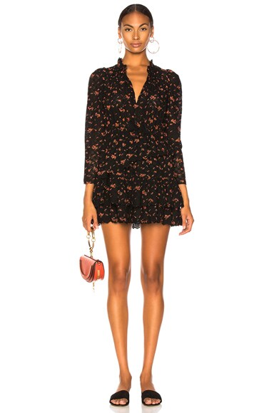 Ulla Johnson Josette Dress in Noir 