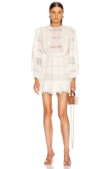 Ulla Johnson Jolie Dress in Blanc | FWRD