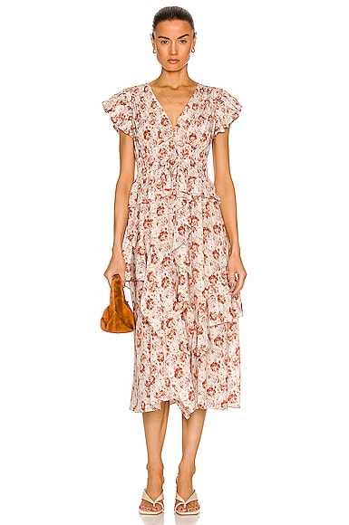 Ulla Johnson Avia Dress in Wisteria | FWRD