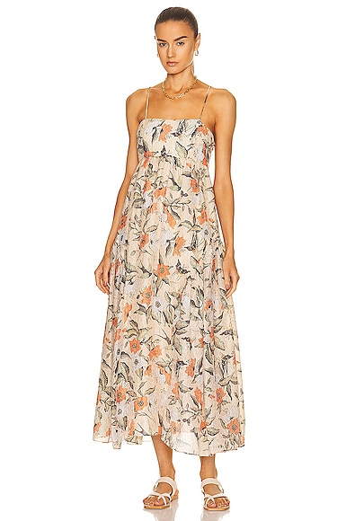 Ulla Johnson Astrid Dress in Alabaster | FWRD