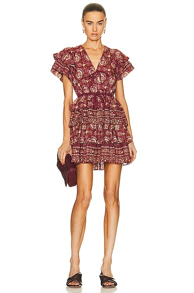 Saloni online brooke dress