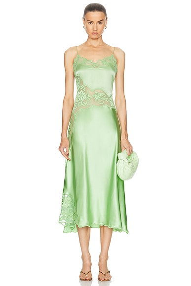 Lucienne Dress in Green
