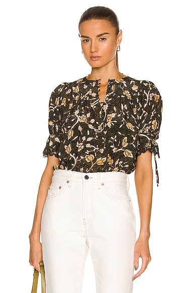 ウラ ジョンソン PRE KALENA TOP ウラ ジョンソン PRE KALENA TOP Ulla Johnson Karina Blouse in