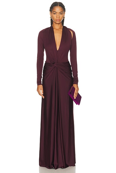V-Neck Gown