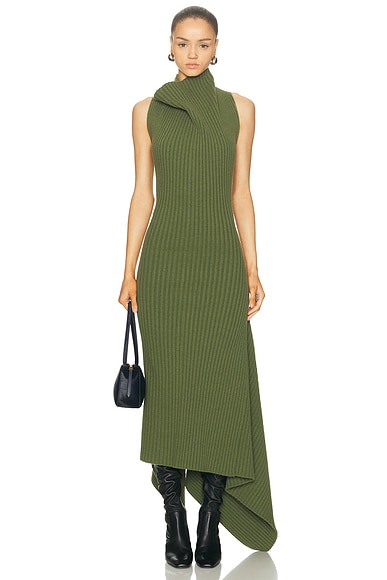 Sleeveless Rib Dress