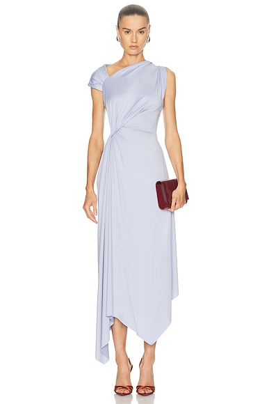 Asymmetric Midi Dress