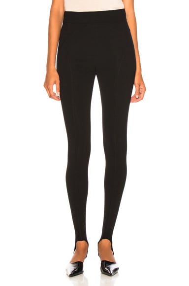 レッグウェア VICTORIA BECKHAM Leggings With Stirrups Victoria Beckham's Stirrup Leggings Are A Regular In Her
