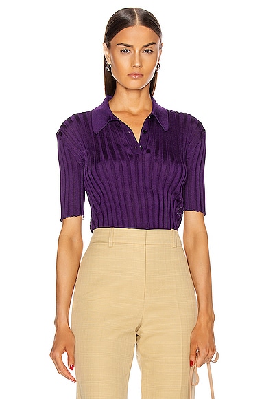 Click to view more detailed imagery on our partner's website Victoria Beckham Slim Fit Polo Shirt