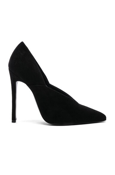 Suede Eva Pumps