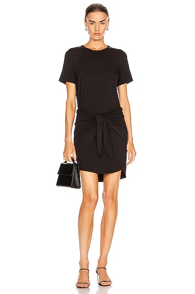 Veronica Beard Bernice Dress in Black FWRD