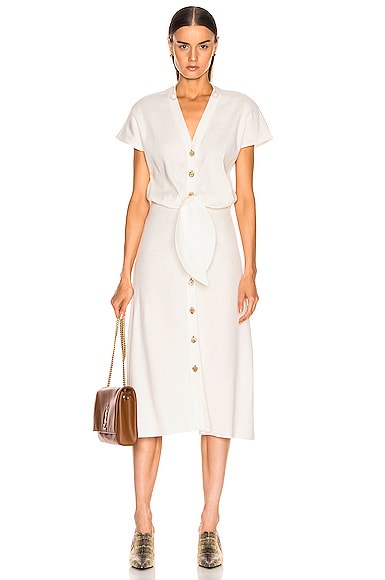 Veronica Beard Giana Dress in White | FWRD