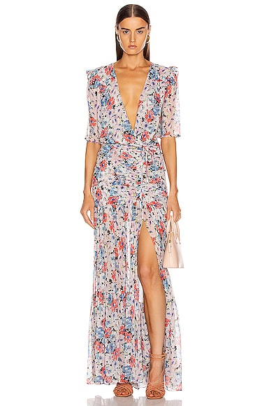 Veronica beard mick floral dress Outlet