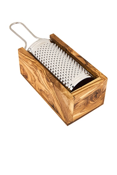 Olivewood Parmesan Cheese Box Grater