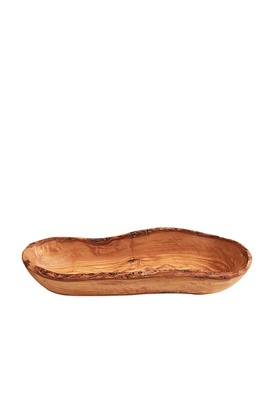Olivewood Boat Shaped Bowl