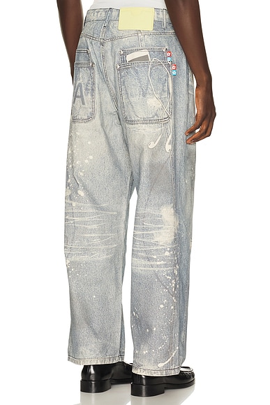 VANDYTHEPINK Trompe L'oeil Jeans in Multi