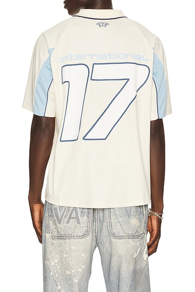 VANDYTHEPINK International Soccer Jersey in Cream