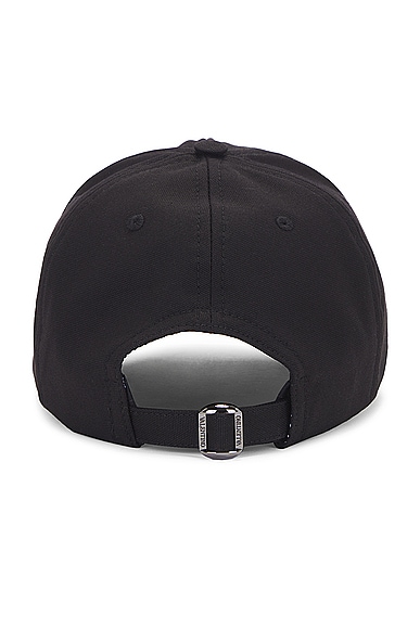 Shop Valentino Baseball Hat In Black