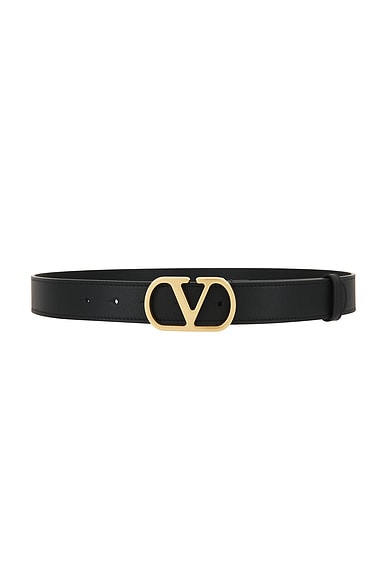 Brass Logo Belt