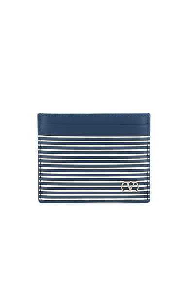 Classic Stripe Card Holder