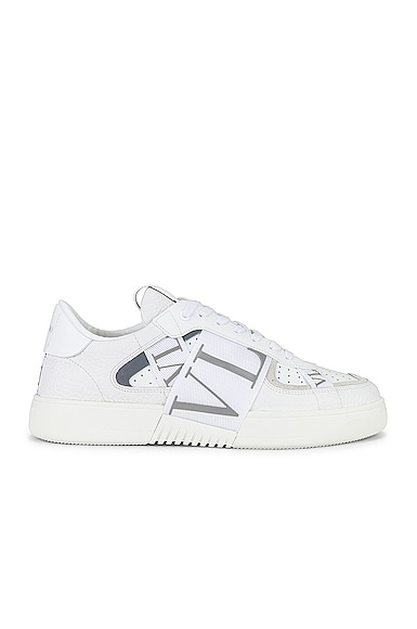 Valentino Sneaker in Bianco & Pastel Grey