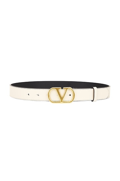 V Logo Signature 30 Belt