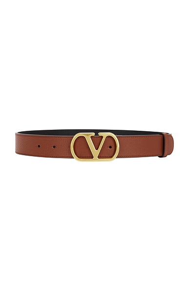 V Logo Signature 30 Belt