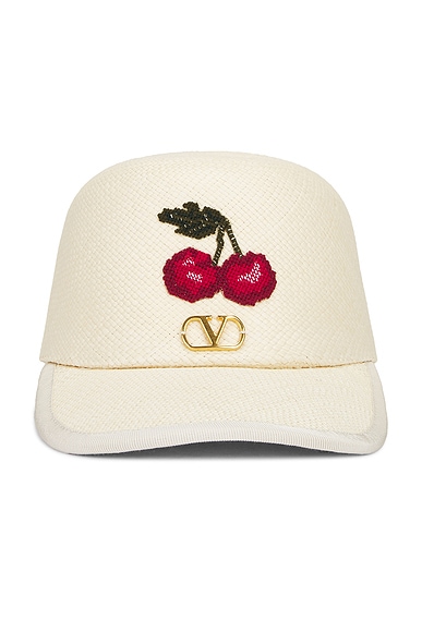 V Logo Signature Baseball Hat