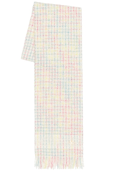 Cashmere Lana Jacquard Scarf