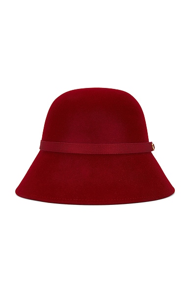 V Logo Signature Bucket Hat