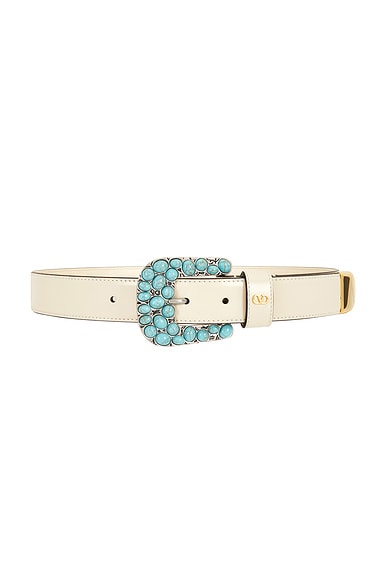 V Logo Signature 30 Belt
