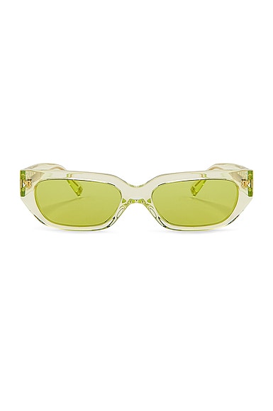 Valentino Garavani Acetate Sunglasses in Green