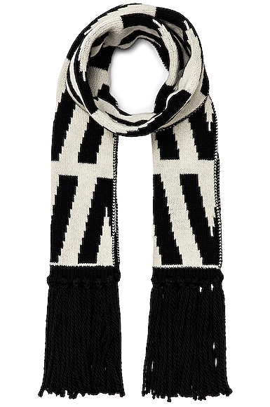 Vlogo Signature Knitted Scarf