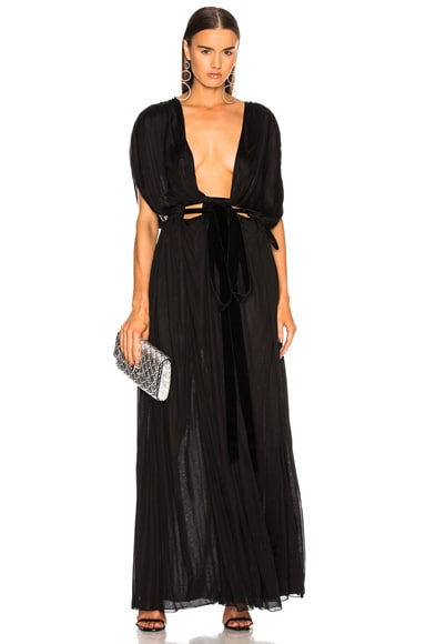 Plunging Gown