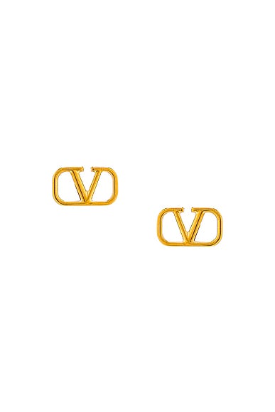 V Logo Signature Earrings