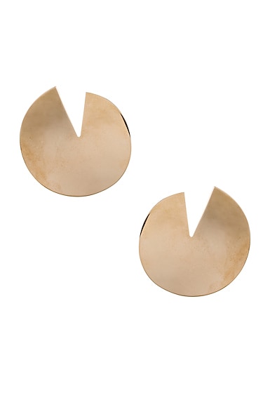 Logo Circle Earrings