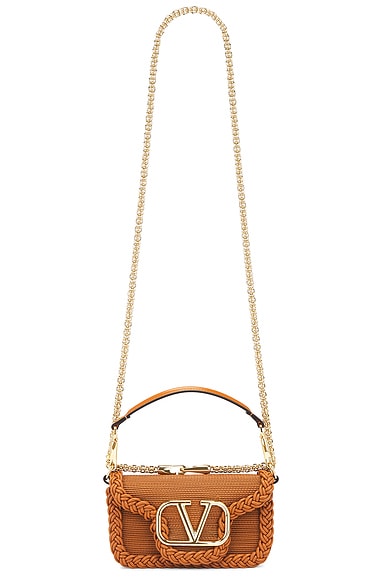 ハンドバッグ VALENTINO GARAVANI 'Loco' handbag Orange 4W2B0M94NYT Valentino Garavani Orange Locò Small Calfskin Bag Valentino