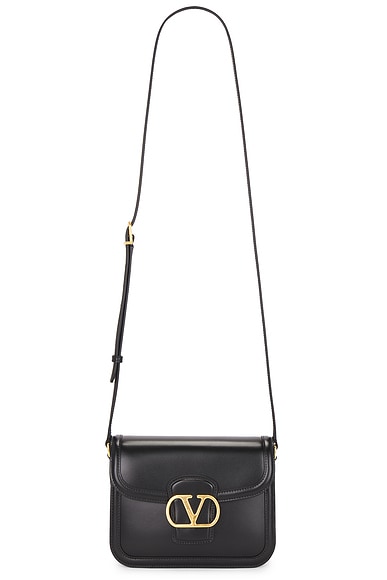Valentino Garavani 9to5 Small Shoulder Bag in Nero