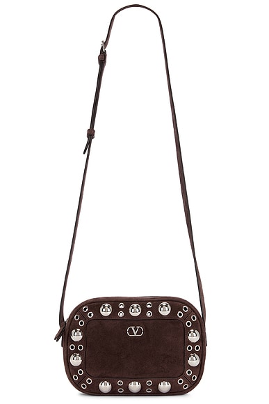Valentino Garavani Nellcote Crossbody Bag in Testa Di Moro