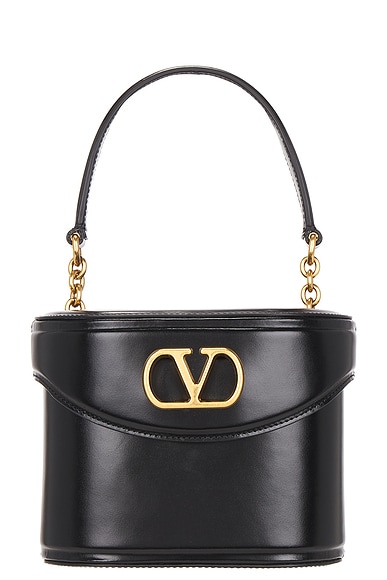 Valentino Garavani Vain Vanity Bag in Nero