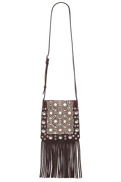 Valentino Garavani Nellcote Small Crossbody Bag in Multicolor & Testa Di Moro
