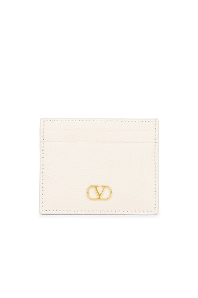 V Logo Signature Card Holder