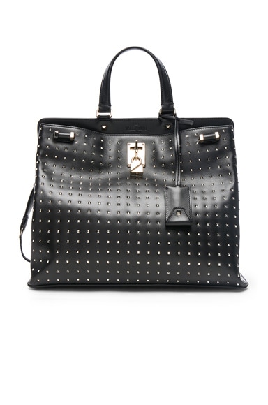 Studded Piper Handle Bag
