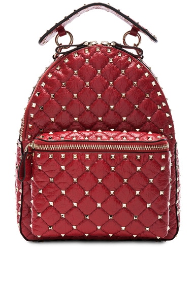 Small Rockstud Spike Backpack