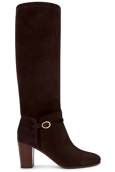 Valentino Garavani Pattie Boot in Testa Di Moro
