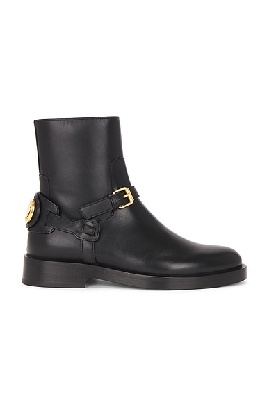 Valentino Garavani V Logo Signature Boot in Nero