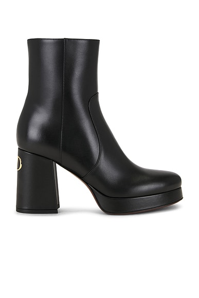 Valentino Garavani Fawcette Bootie in Nero