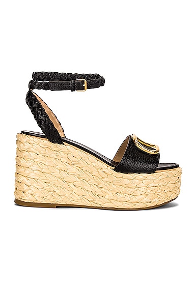 Ankle Strap Espadrille Wedges