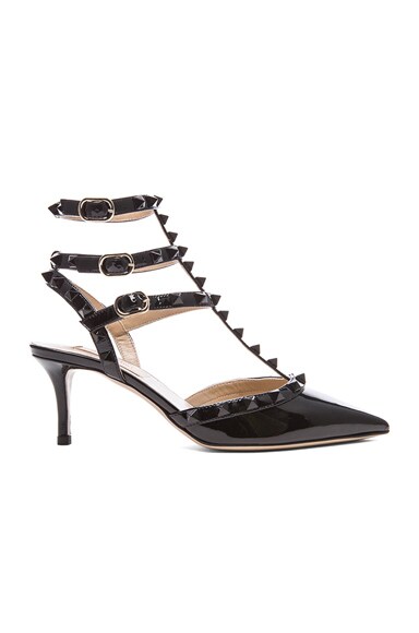 Rockstud Punkouture Patent Slingbacks T.65