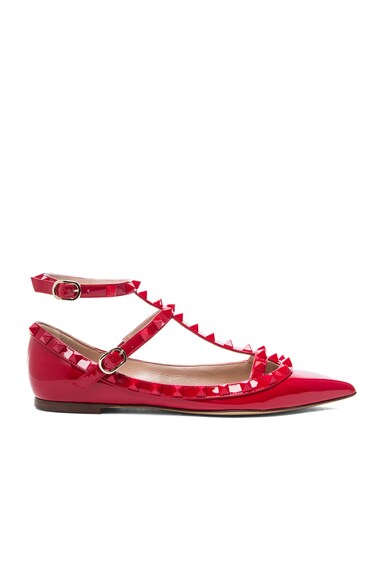breaking in valentino rockstud flats