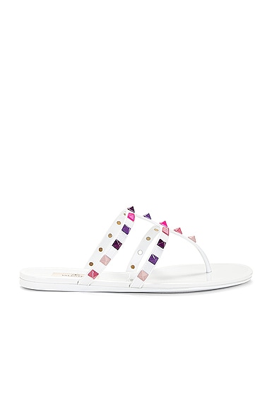 VALENTINO GARAVANI PVC THONG SANDAL